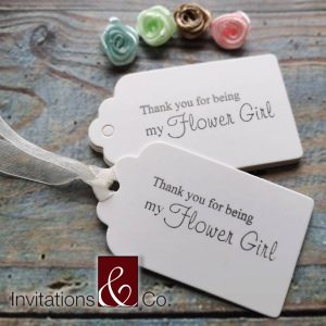 gift tags, white card, organza, ribbon